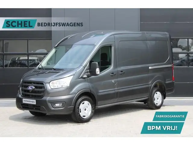 Ford Transit 350 2.0 TDCI L2H2 Trend 130pk - Facelift - 2x Schuifdeur - Adaptive Cruise - Navigatie...