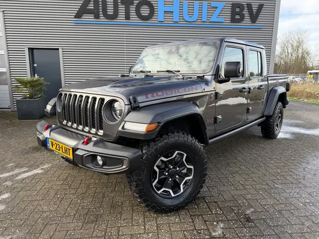 Jeep JEEP GLADIATOR RUBICON 3.6L V6 5 Zitplaatsen Trekhaak Tonneau cover Carplay Leder LED BTW