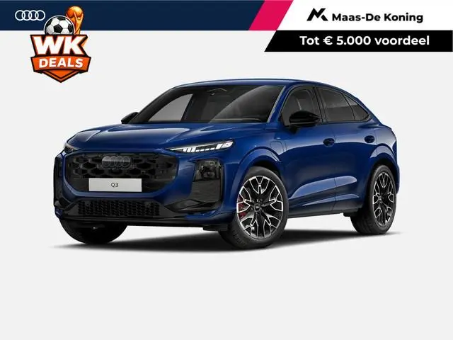 Audi Q3 Sportback 1.5 TFSI e-hybrid S edition 272 PK · Matrix LED koplampen · OLED achterlichten · T...