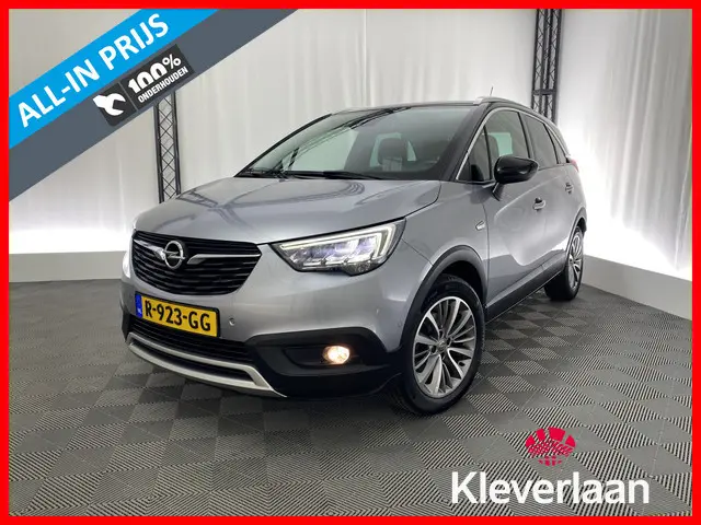 Opel Crossland X 1.2 Turbo 130 pk Ultimate | Apple carplay | Leder | Trekhaak | Camera | Cruise | He...