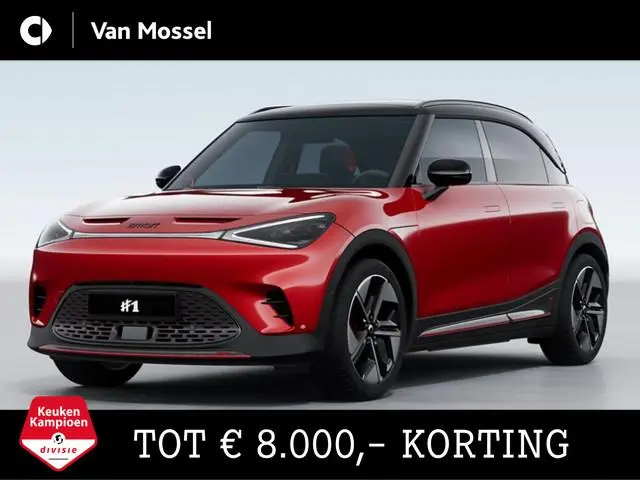 smart #1 BRABUS / Stoelverwarming / Beats® Soundsystem met 13 luidsprekers / Halo Roof / Verwarmd st...