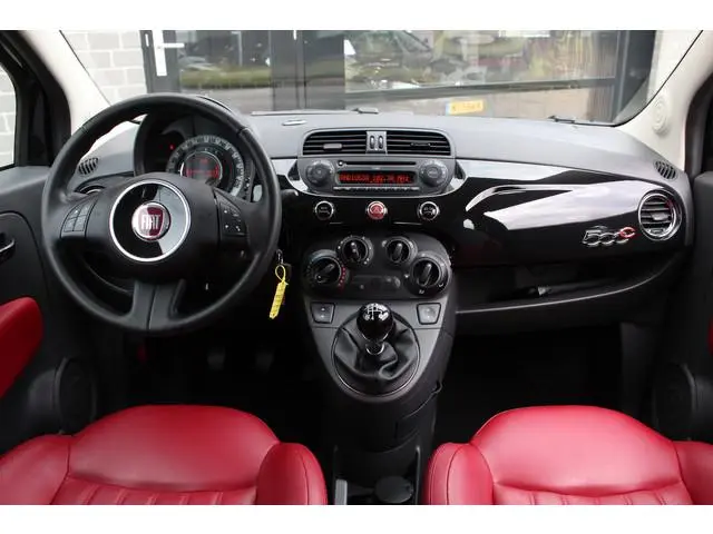 Fiat 500 C 0.9 TwinAir Lounge / Leer / LMV 16" / 1ste eigenaar