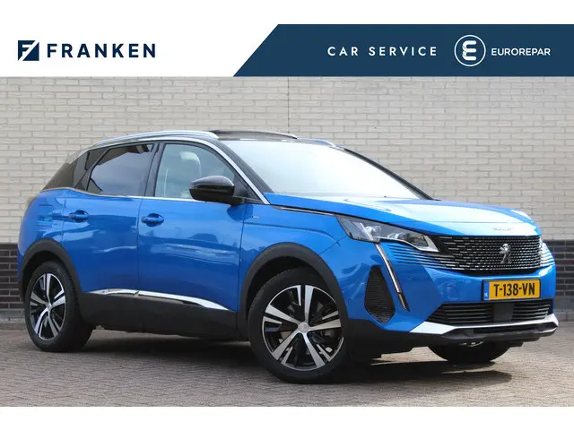 Peugeot 3008 1.6 HYbrid 225 GT | Panoramadak | All-season | BLIS | Adaptieve Cruise | Navigatie