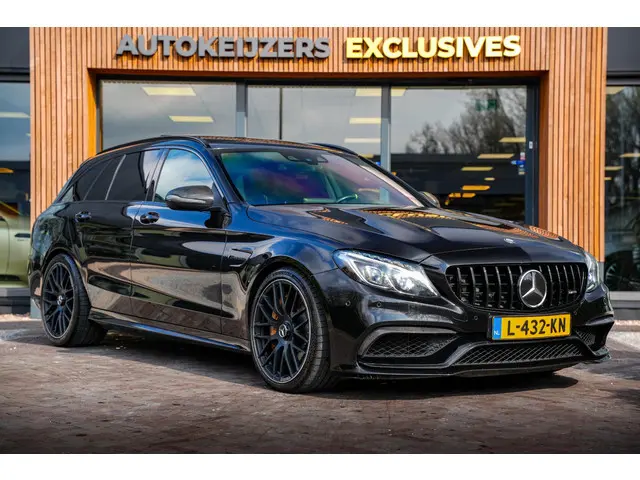Mercedes-Benz C-klasse Estate AMG 63 S Burmester Panodak Keramisch Brabus Memory HUD Keyless