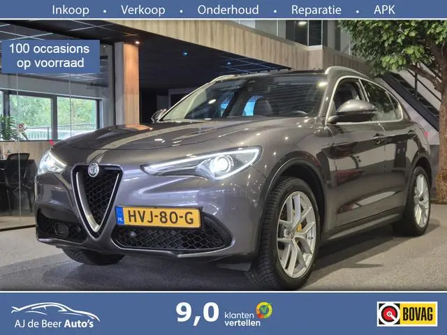Alfa Romeo Stelvio 2.0 T AWD Veloce Pano | Harman-Kardon | Camera | Leder | Verw. stoelen-stuur | Tr...