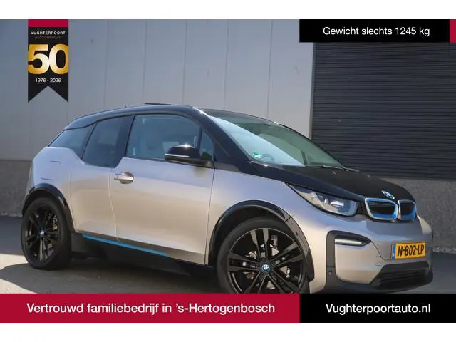 BMW i3 Executive 120Ah 42 kWh*Kaschmir silver*Sunroof/Carplay/W-pomp/20"Jetblack