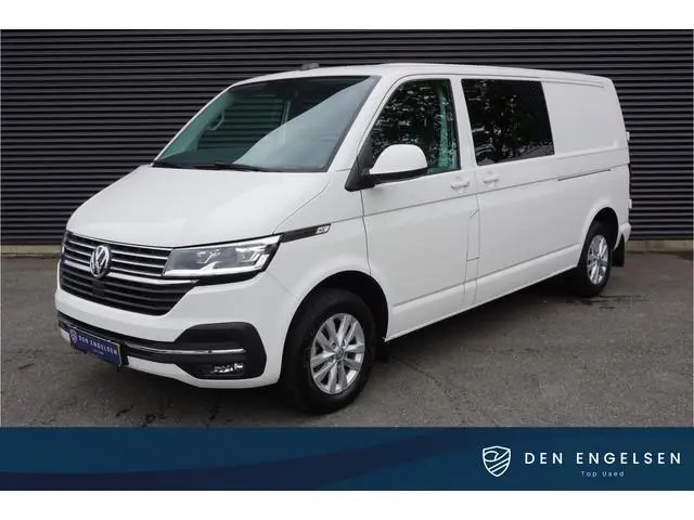 Volkswagen Transporter 150 PK Automaat Dubbele Cabine 2x schuifdeur ACC Apple Carplay Standkachel St...