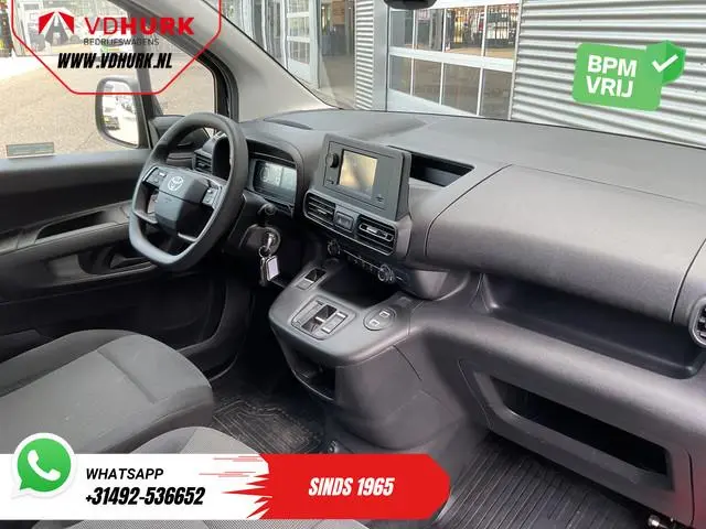 Toyota e-ProAce City 50 kWh 320 km WLTP L2 3Pers./ LED/ Standkachel/ Snellader/ 2x Schuifdeur/ Airco...