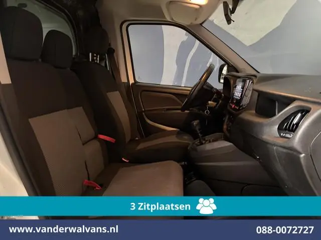 Fiat Doblò Cargo 1.6 MJ 90pk L1H1 Euro6 Airco | 3-Zits | Navigatie | Apple Carplay | Android Auto Zi...