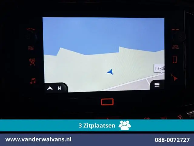 Fiat Doblò Cargo 1.6 MJ 90pk L1H1 Euro6 Airco | 3-Zits | Navigatie | Apple Carplay | Android Auto Zi...