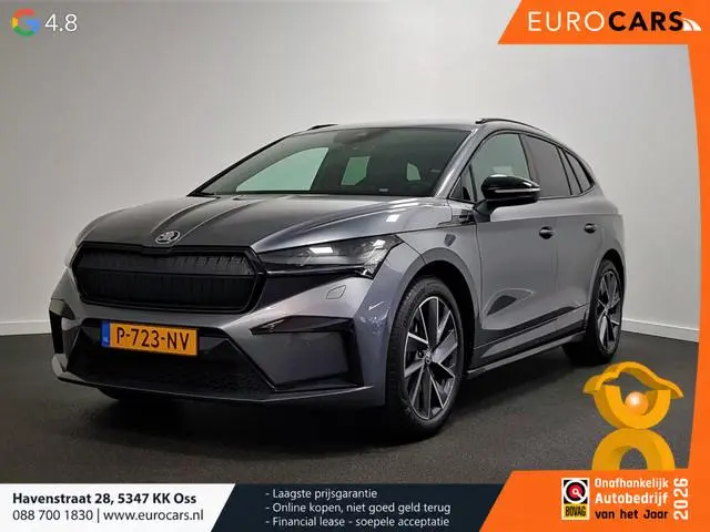 Skoda Enyaq iV 80 Sportline DEMO ! Navigatie Climate pack Assistentie pack LED Extra Getint glas Lic...