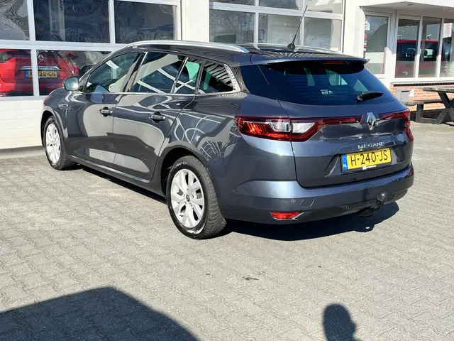 Renault Mégane Estate 1.3 TCe Limited Airco Trekhaak Parkeerhulp voor en achter Getint glas vanaf B-...