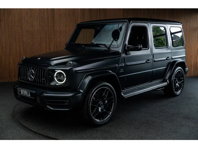 Mercedes-Benz G-klasse 63 Navi Burmester Leer 360 Camera PTS Massage Schuif (kantel) dak Memory seat...
