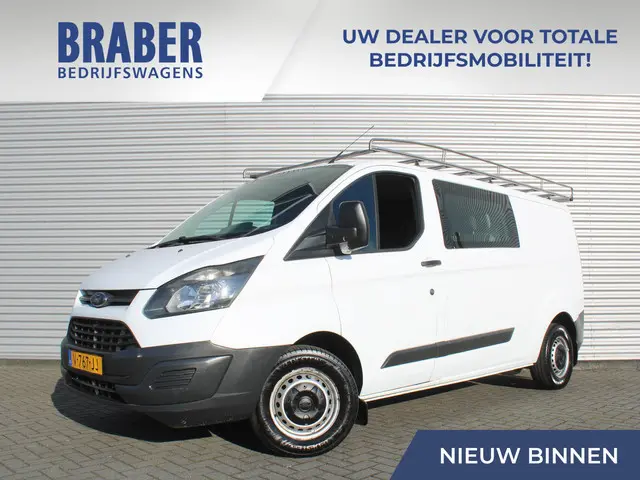 Ford Transit Custom 290 2.0 TDCI L2H1 Economy Edition | Meeneemprijs! | Trekhaak | Dubbele cabine |...