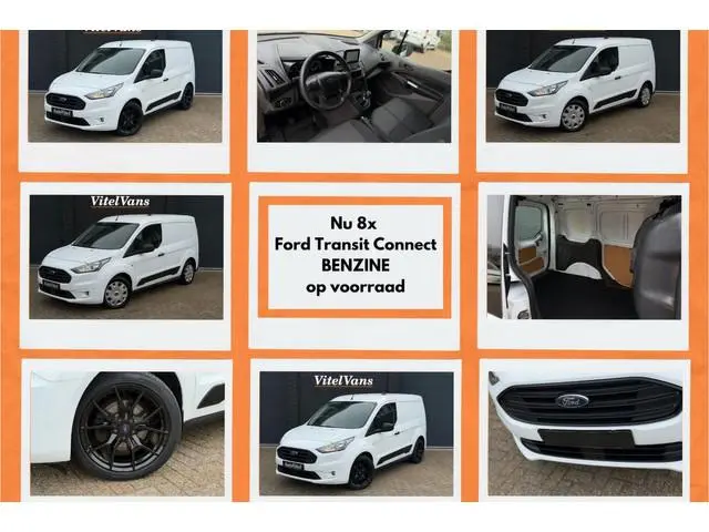 Ford Transit Connect 1.0  L1 | BPM VRIJ | Airco |  Camera | Multimedia | 3-zits |  NAVI | Bluetooth...