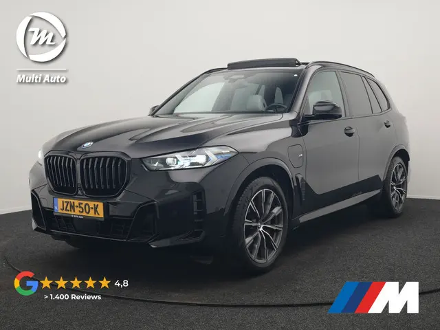 BMW X5 xDrive50e M Sport PHEV 490pk Dealer O.H. | Panodak | Luchtvering | Adaptive Cruise | Head Up...