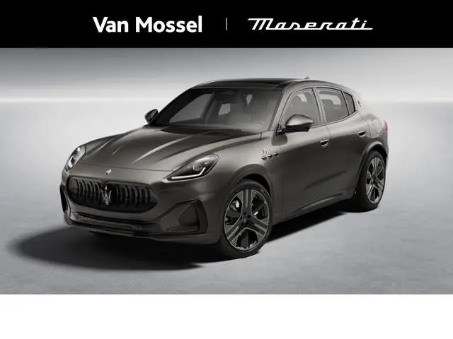 Maserati Grecale AWD Folgore 105kWh 550pk | WLTP 580km | Zwart leder met gele stiksels | Panoramadak...
