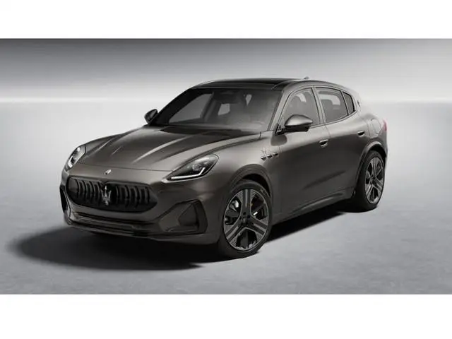 Maserati Grecale AWD Folgore 105kWh 550pk | WLTP 580km | Zwart leder met gele stiksels | Panoramadak...