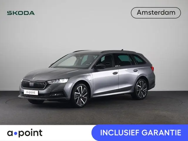 Skoda Octavia Combi 1.4 TSI iV PHEV Sportline Business 204 pk Automaat (DSG) | Verlengde garantie |...