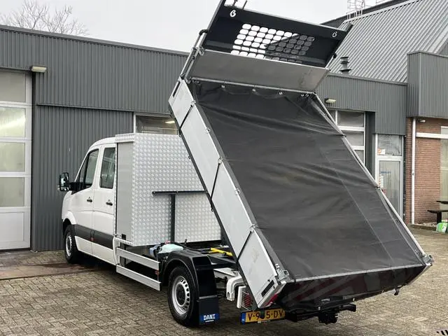 Volkswagen Crafter 2.0 TDI DC Kipper 3500kg trekgewicht Euro 6 Airco Cruise controle 6-Persoons Tele...