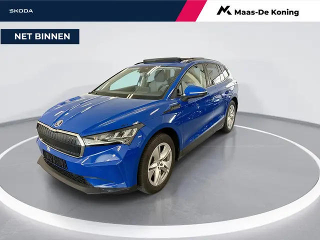 Skoda Enyaq 50 150pk Selection · Panoramadak · Camera · Keyless · Dodehoek Detectie · Alarm · Apple/...