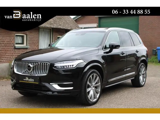 Volvo XC90 2.0 T8 Recharge AWD Inscription SOh 92.1% 7P LUCHT TREKHAAK PANO LEER 129000KM!!!
