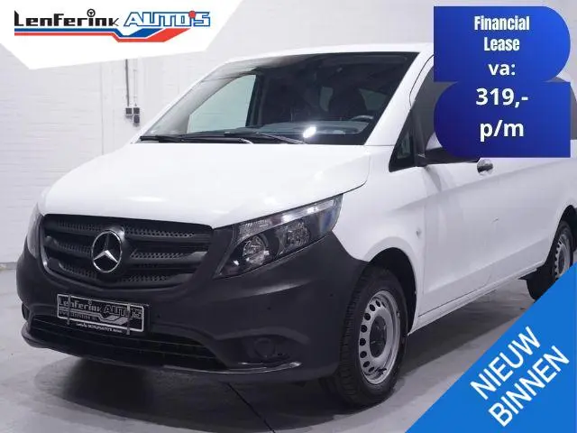 Mercedes Benz Vito 114 CDI 136 pk Lang Navi, Camera, Airco Cruise Control, Ramen Rondom, PDC V+A, 3-...