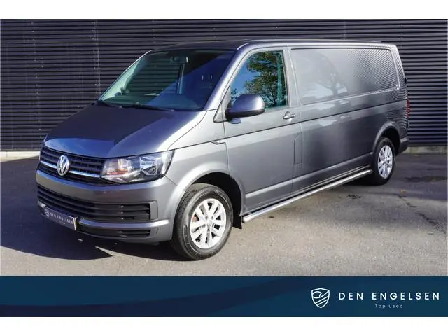 Volkswagen Transporter 150pk Euro6 L2H1 Trekhaak Airco 3-Zits Bluetooth 16" Velgen Sidebars