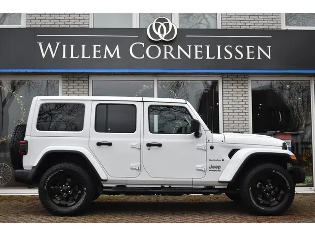 Jeep Wrangler Unlimited 3.6 Sahara Navi Leder Stoelverwarming Apine