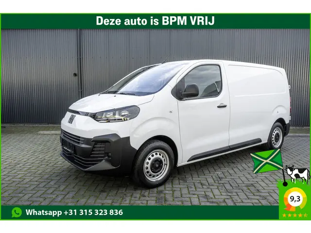 Fiat Scudo 1.5 Diesel 120PK L2H1 | NW Model | Carplay | Cruise | Digital Display | PDC + Camera | 3-Zits