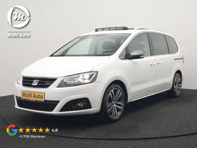 SEAT Alhambra 1.4 TSI FR  150pk DSG 7 Persoons | Trekhaak Af Fabriek | Panodak | Camera | Keyless |...