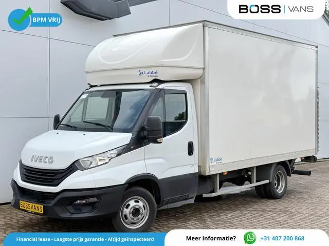 Iveco Daily 35C16 3.0 160PK Laadklep Zijdeur Camera Climate Control Bluetooth Bakwagen Meubelbak Kof...