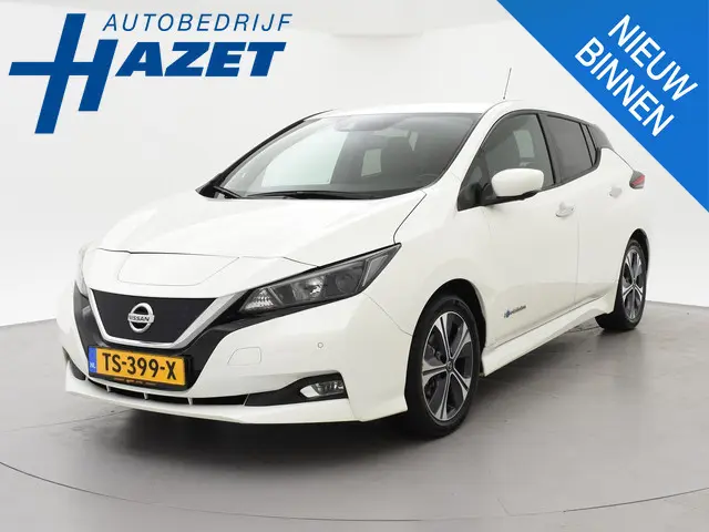 Nissan LEAF N-CONNECTA 40 kWh + 360 CAMERA | STOELVERW. | CARPLAY | NAVIGATIE | 17 INCH | STUURVERWA...