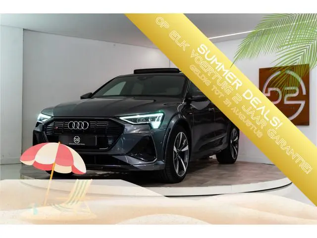 Audi e-tron Sportback S Quattro 95 kWh 504PK | Pano | Sfeer | B&O | ACC | Leder | 12 MND Garantie