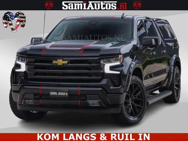 Chevrolet SILVERADO HULK PACK | BEAST | HUIF | BLACK OPS | BOM VOL | GARANTIE TOT 24-01-2028 | DC 5...