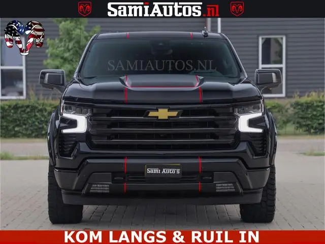 Chevrolet SILVERADO HULK PACK | BEAST | HUIF | BLACK OPS | BOM VOL | GARANTIE TOT 24-01-2028 | DC 5...