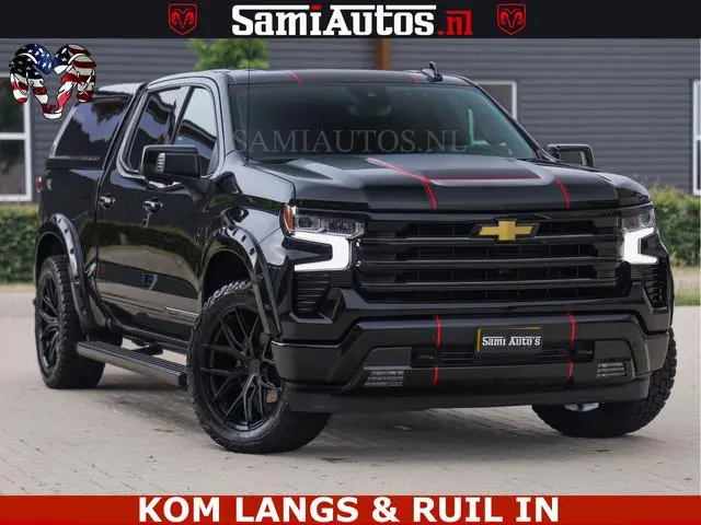 Chevrolet SILVERADO HULK PACK | BEAST | HUIF | BLACK OPS | BOM VOL | GARANTIE TOT 24-01-2028 | DC 5...