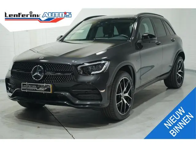 Mercedes-Benz GLC-klasse 300e 4MATIC Business Solution AMG pano-dak led-verlichting 20"-inch lmv led...