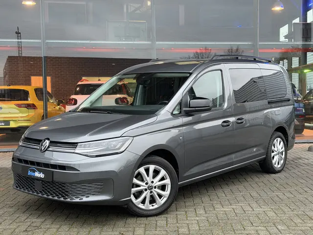 Volkswagen Caddy Maxi 1.5 TSI 7p | Automaat | 7-zits | LED | Carplay | Bestuurderassist-sys |Spoorwi...