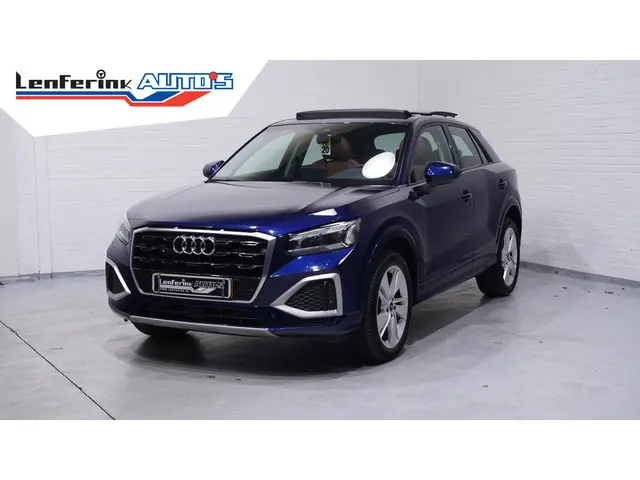 Audi Q2 30 TDI Business Edition 1e Eig. NAP Panodak Lederen sportstoelen Camera Led matrix Navi PDC...