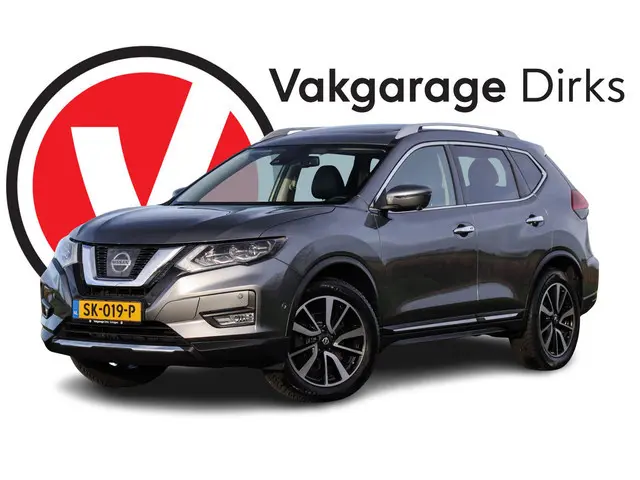 Nissan X-Trail 1.6 DIG-T Tekna 7p. ✅ Leder ✅ Pano ✅ LED