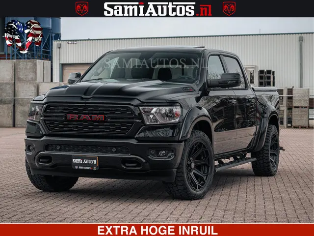 Dodge RAM SPORT | 5.7 V8 4x4 HEMI | PANORAMA DAK | GROOTSCHEM 12 INCH | LPG | Diamond Black Pearl |...