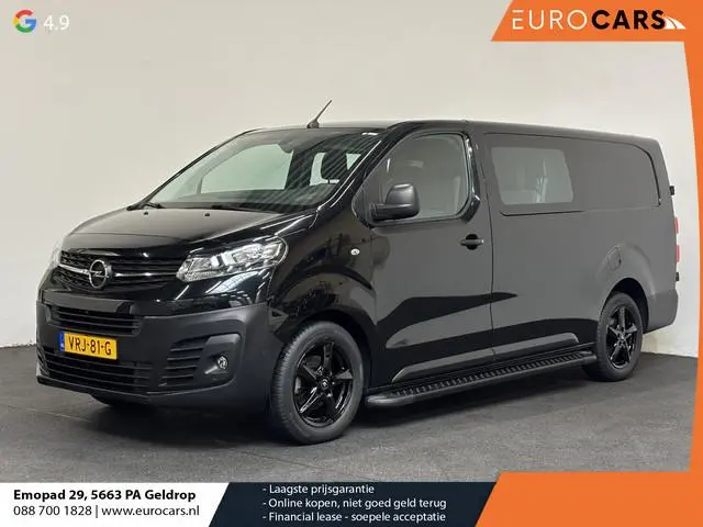 Opel Vivaro 102pk L3H1 Edition Dubbele Cabine Navigatie Apple Carplay/Android Auto Trekhaak Airco Cr...