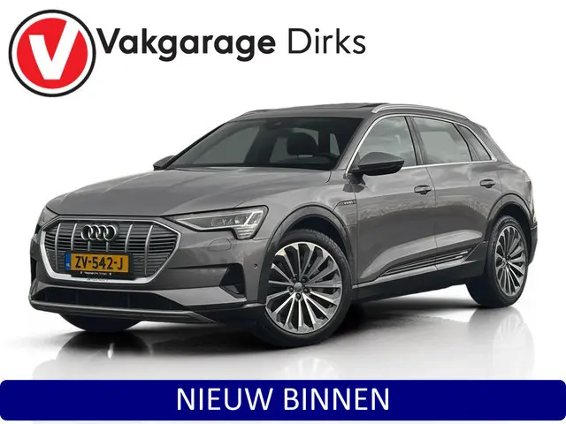 Audi e-tron e-tron 55 Quattro S-Line 95 kWh ✅ Pano ✅ Sportleder ✅ Luchtvering