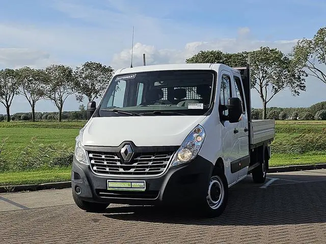 RENAULT MASTER 2.3 dub.cab open-laadbak