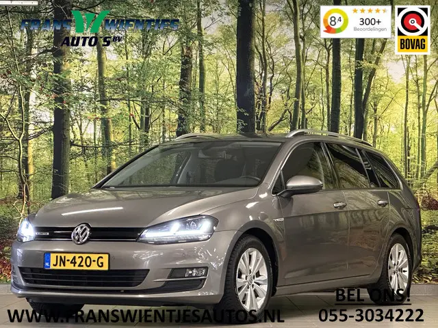 Volkswagen Golf Variant 1.0 TSI Connected Series | Trekhaak | Achteruitrijcamera | Cruise Control | Apple Carplay/Android Auto | Parkeersensoren | DAB | Navigatie | Airconditioning |