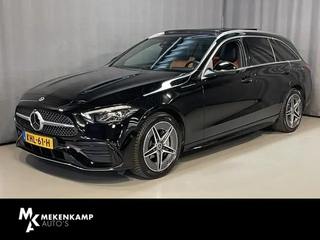 Mercedes-Benz C-klasse Estate 300 e Star Edition AMG Line 18"/Panoramadak/Trekhaak/Stuur + stoelverw...