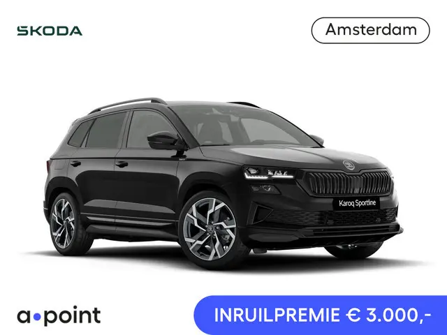 Skoda Karoq Sportline Ultimate 1.5 TSI ACT 150 pk 7 versn. DSG | Wegklapbare Trekhaak | Travel Assis...