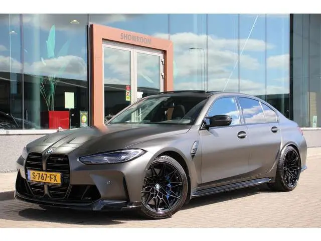 BMW 3-serie M3 xDrive Competition | Schuifdak | Diamond Black Wrap