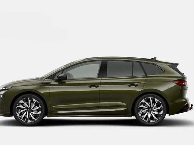 Škoda Enyaq iv 85 Sportline 21'' velgen | Trekhaak wegklapbaar | panoramisch dak | 3000,- inruilvoor...